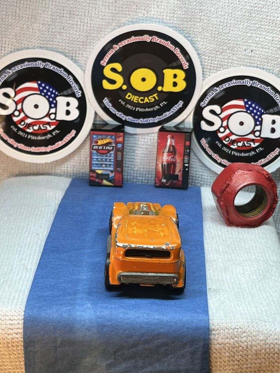 Hot Wheels Redlines 1969 Orange Prowler 1:64 VG Condition Diecast