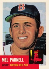 MEL PARNELL 1991 TOPPS ARCHIVES #19 1953 SERIES