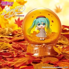 RE-MENT Hatsune Miku Series Scenery Dome Globe Mini Figure Seasonal Story Fall