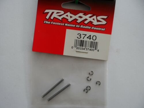 New Traxxas Suspension pins, 2.5x31.5mm (King Pins)w/ E-clips (2) 3740 - Picture 1 of 1