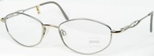 Vintage ZEISS 15323 009 SILVER /GREY /GOLD EYEGLASSES GLASSES FRAME 53-18-135mm