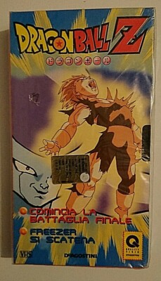 VERSIEGELT VHS DRAGONBALL Z GR. 44 BEGINNT DIE LETZTE SCHLACHT - FREEZER ENTFESSELT