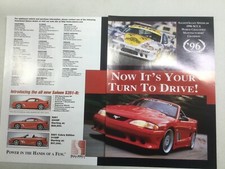 Misc 2821 Advertisement Saleen Mustang S351-r August 1997 2 Page 2 Piece