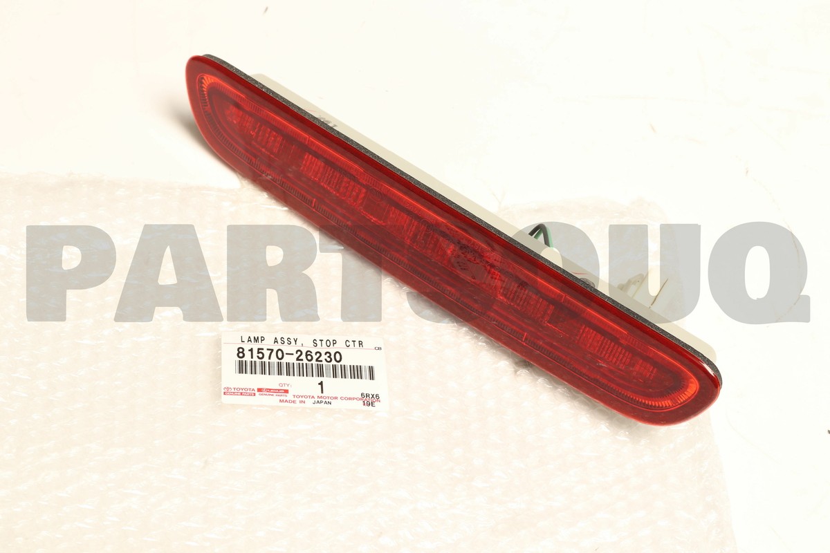 8157026230 Genuine Toyota LAMP ASSY, STOP CTR 81570-26230 | eBay