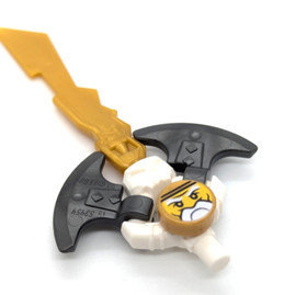 LEGO Ninjago Minifigure Sword - Gold Djinn Blade Skybound 70605 Trapped Wu
