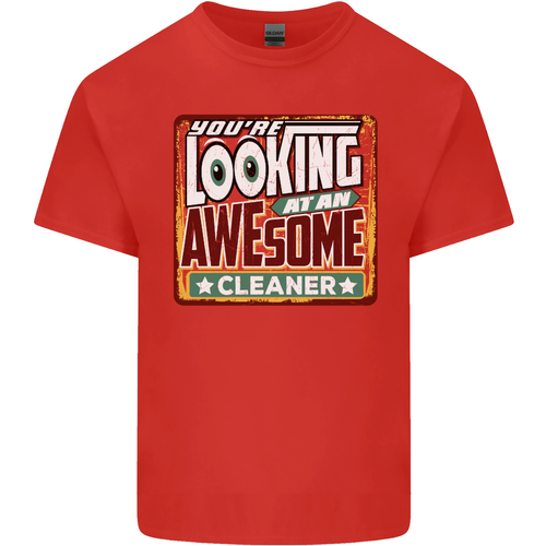 Youre Looking At An Awesome Limpiador Algodón Hombre Camiseta Top Camiseta - Imagen 41 de 102