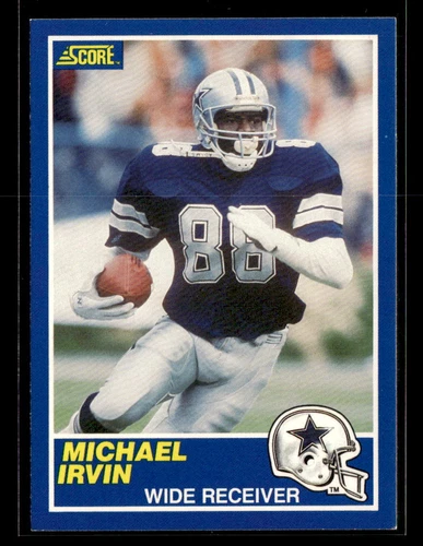 1989 Score #18 Michael Irvin Rookie RC