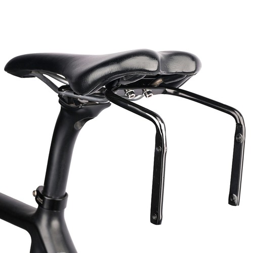 Cestino Anteriore Per Bicicletta Alta In Filo D'acciaio Nero, Largo 14,5 Pollici - Unisex