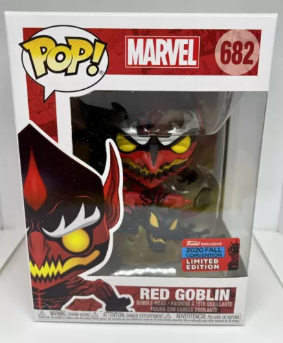 Funko Pop! Marvel Red Goblin NYCC 2020 compartido exclusivo #682