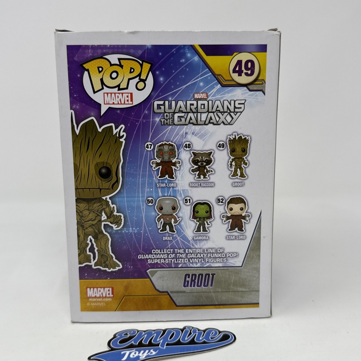【激レア】FunkoPop！49 GROOT グルート Funko Pop! Vinyl: Marvel - Groot #49 for sale online | eBay