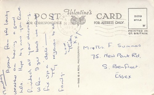 SWANAGE THIS IS THE LIFE, Dorset - Vintage POSTCARD - Picture 2 of 2