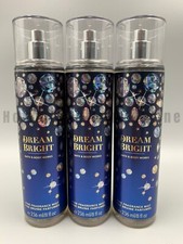 Bath  Body Works Dream Bright Fine Fragrance Mist S/3 Full Size 8 Fl Oz 768C