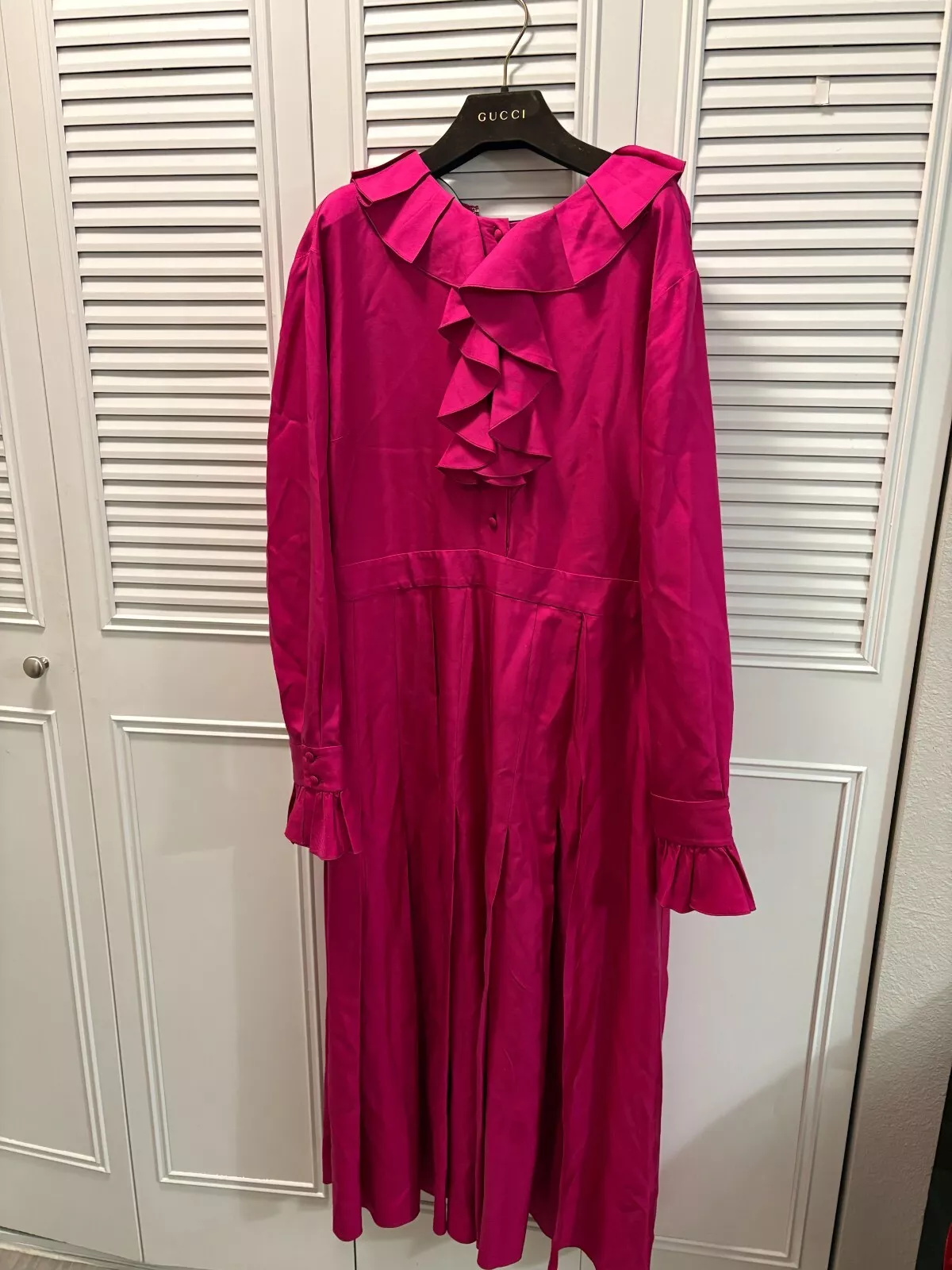 Robe maxi en soie Gucci 44