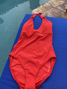 Robin Piccone Red Ava One Piece Size 12 New 639 154 Ebay