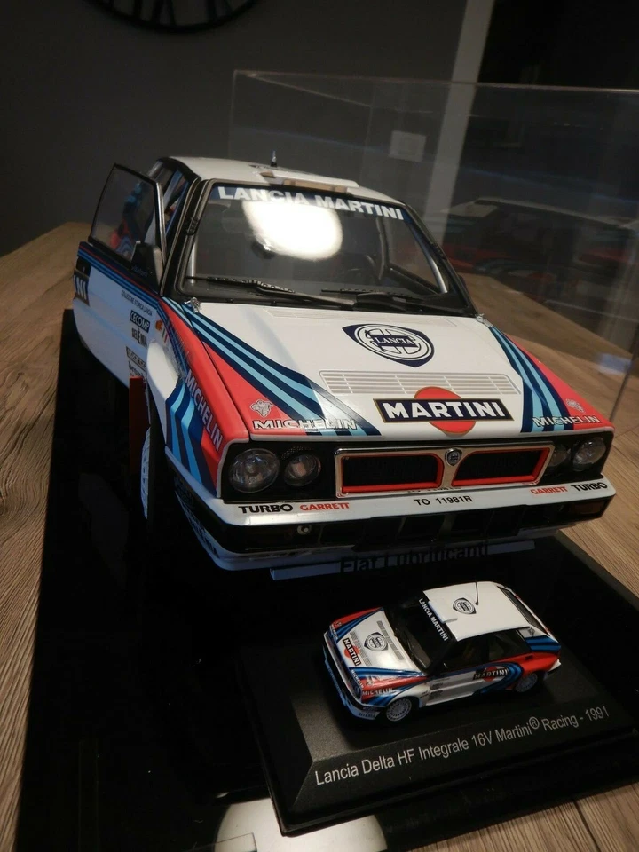 Hachette Lancia Delta HF Integrale 1:8 Martini Rancing 1991 - Immagine 2 di 4
