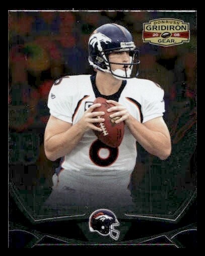 2008 Donruss Gridiron Gear #30 Jay Cutler Denver Broncos