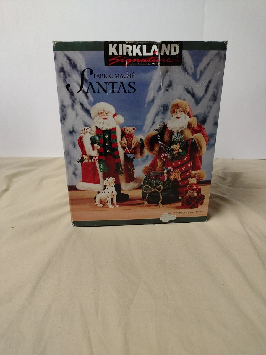 Kirkland Christmas Santa Figurines for sale | eBay