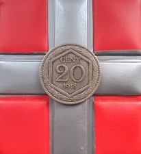 (£)     20 Centesimi 1918 (Esagono-poco rigato) - REGNO D'ITALIA - VITT. EM. III
