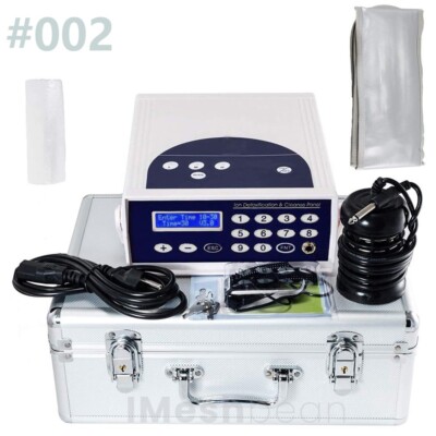 New Professional Ionic Detox Foot Bath & Spa Chi Cleanse Machine US w/ 20 Liners