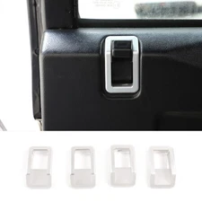 Silver Aluminum Replacement Door Handle Pull Frame For LR Defender L316 04-18 US