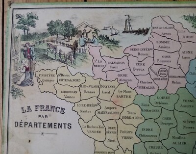 C. 1900 - ANCIEN JEU LOTO ENFANTIN ET DES IMAGES COMPLET NK Atlas - Enfantina EUR 59,00 - FR