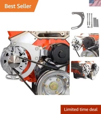 Precision-Made SBC Alternator Bracket Kit – Fits Electric Water Pumps & V-Belt