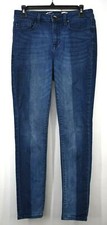 Seven Womens Blue Mid Rise Skinny 5-Pocket Comfortable Casual Denim Jeans 7 8