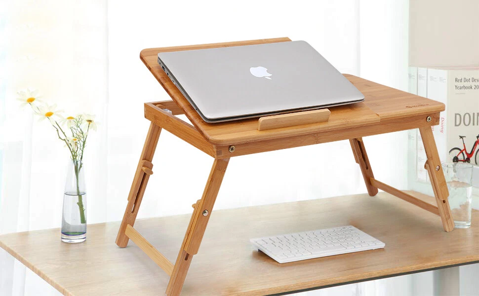 InnovaGoods® Scrivania per laptop con cuscino XL Deskion