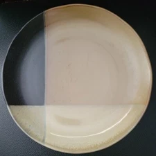 SET OF 4 SANGO GOLD DUST BLACK SALAD PLATES 8"