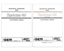 GEM SPRINTER 49 Service Manual Schematic Diagram Schaltplan Electrical Diagram