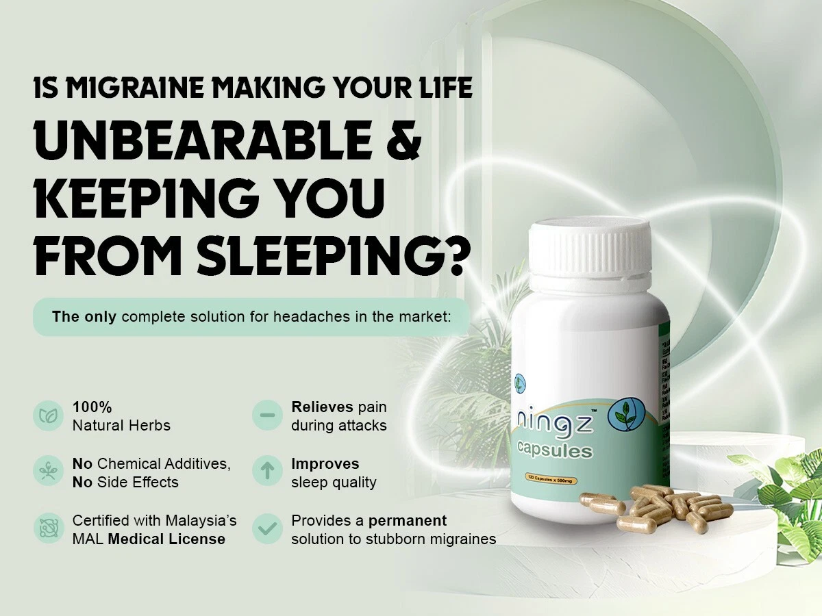 Ningz - Cure migraine | No Steroid| Pure herbs| No Artificial Coloring|