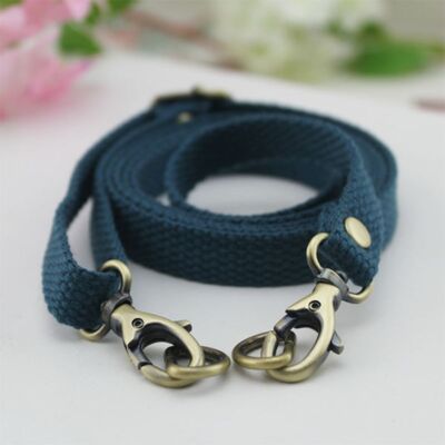 Restored Turnlock Tab Messenger Bag In Signature Canvas - Men's Bags - Brass/tan Black - Foto 7