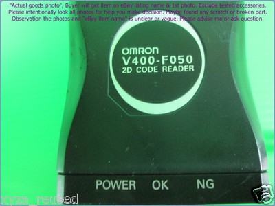 Omron V400-F050, 2D Code Reader as photo, sn:set B, For part Omron V400-F050, 2D Code Reader as photo, sn:set B, For part
