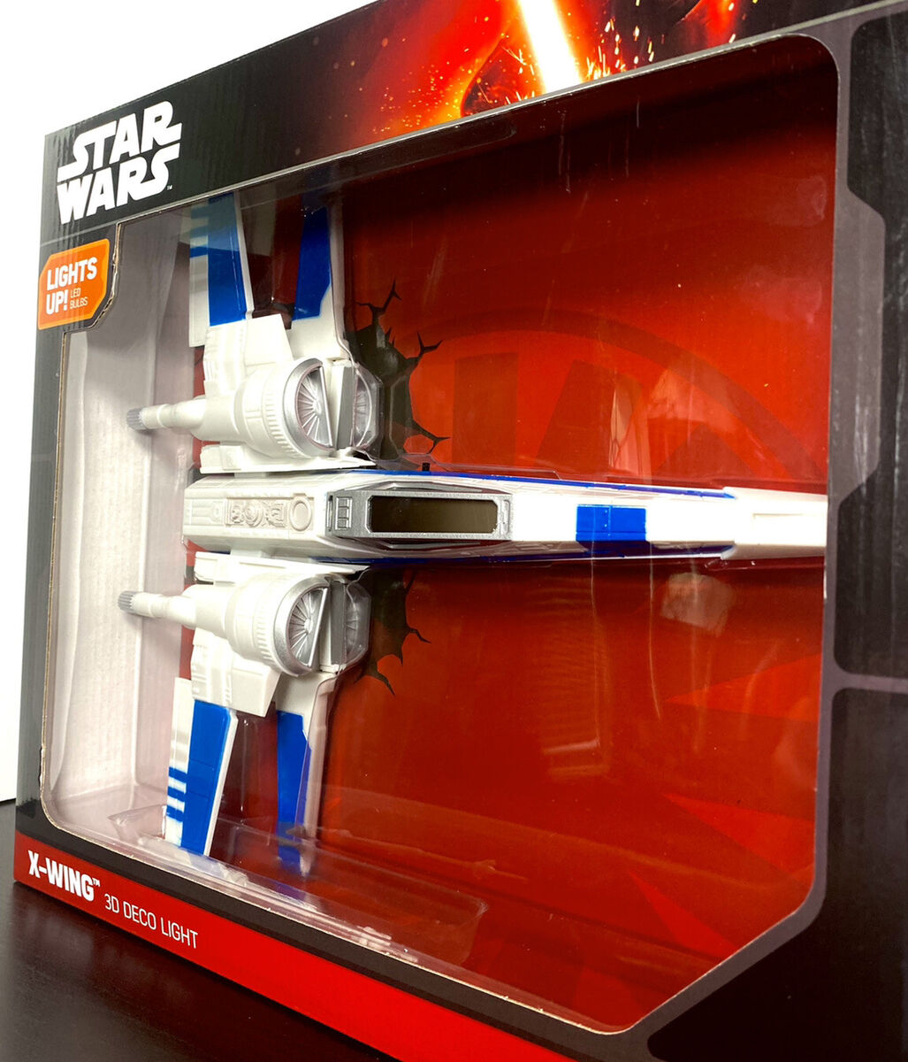 Disney - Star Wars X-Wing 3D Light FX Deco Light - Battery Disney - Star Wars X-Wing 3D Light FX Deco Light - Battery