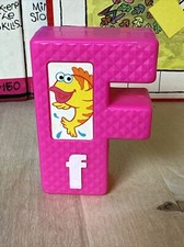 Vintage Tyco Sesame Street Jumbo Alphabet Replacement Letter "F" , Jim Henson