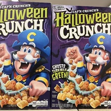 BRAND NEW Cap'n Crunch Halloween Cereal 11.7 oz Captain Crunch Limited Edition
