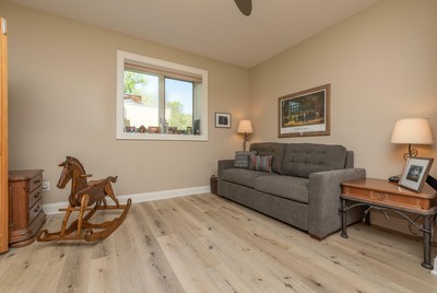 Linen Luxury Vinyl Espc Plank With 1mm Ixpe Rubber Pad Sample Ebay