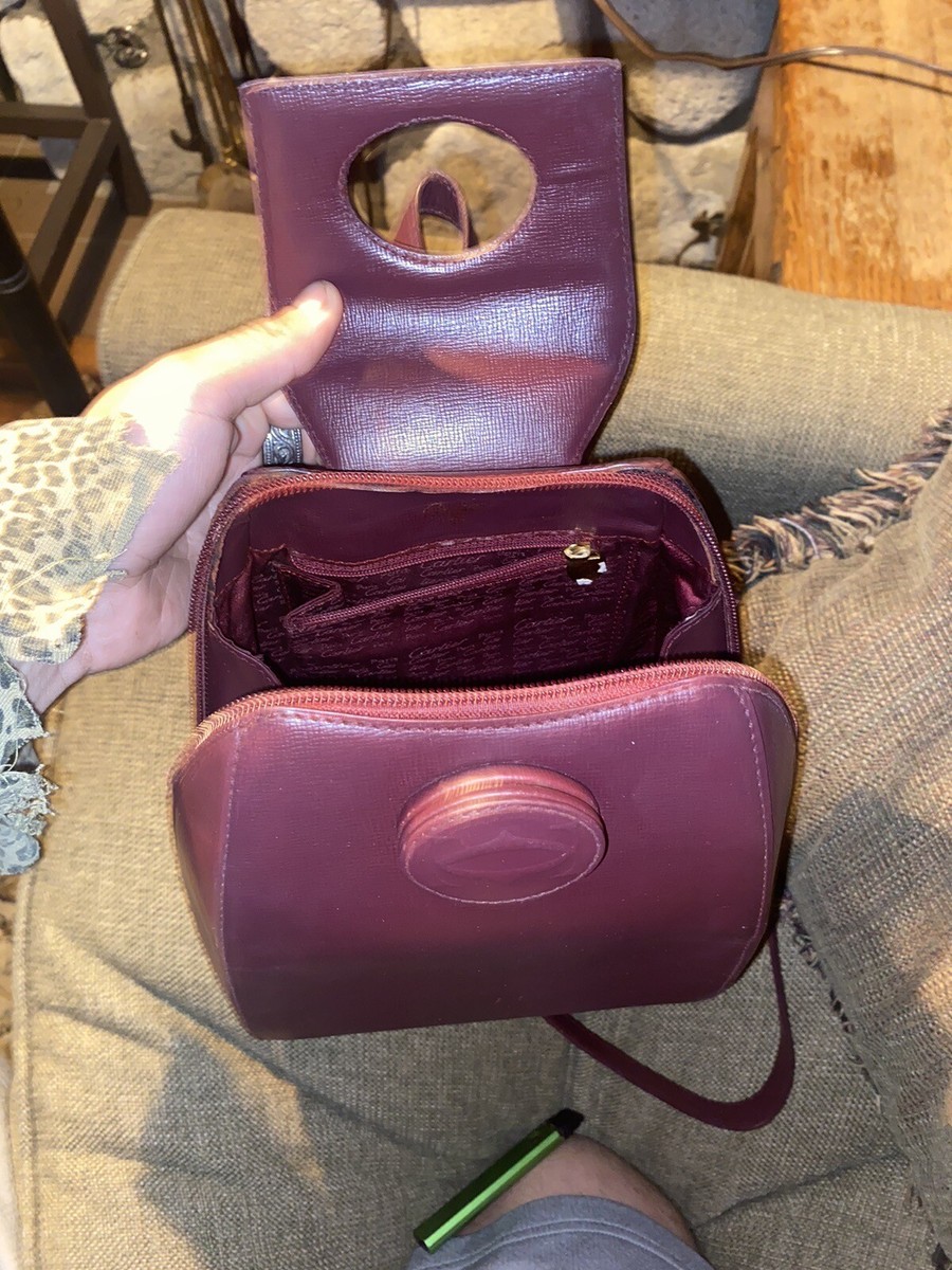 RARE Vintage Cartier Backpack Luxury Designer Bag | eBay