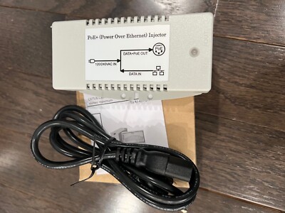 Tycon Systems, PoE+ (Power Over Ethernet) Injector,  TP-POE-HP-48GD, New