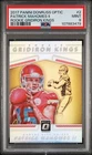 2017 Donruss Optic Gridiron Kings 2 Patrick Mahomes Ii Rookie RC PSA 9 MINT