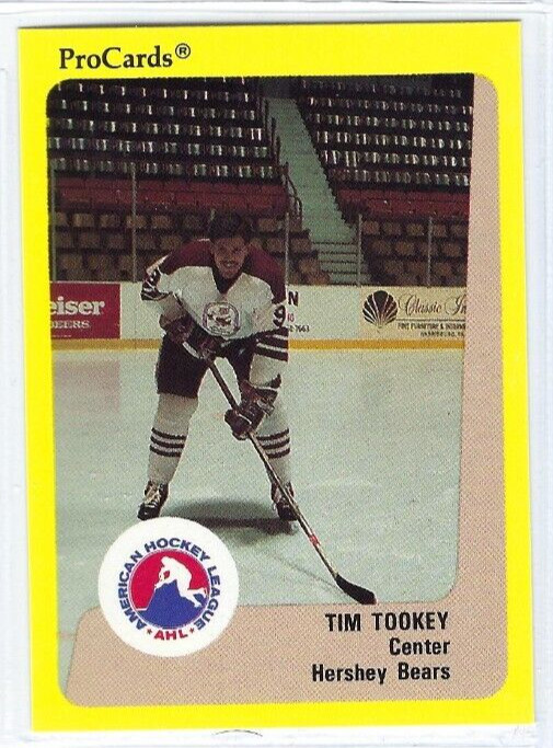 1989-90 ProCards Hershey Bears #353 Tim Tookey