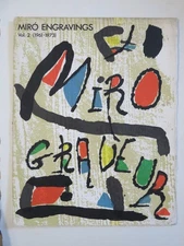 Joan MIRO (1893-1983) ORIGINAL LITHO MIRO ENGRAVOR ABSTRACTION SPAIN 1980