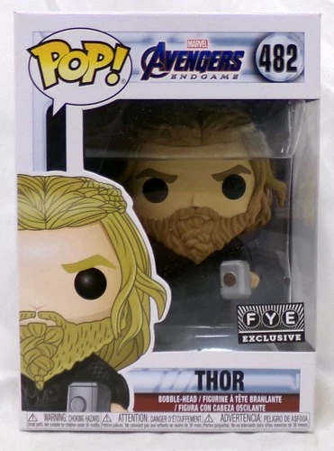 Funko Pop! 482 Thor Marvel Avengers Endgame Vinyl Figure FYE Exclusive