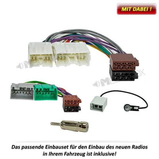 JVC 2-DIN KW-DB95BT Auto Radioset für VOLVO V40/S40/850 - Bild 3 von 4