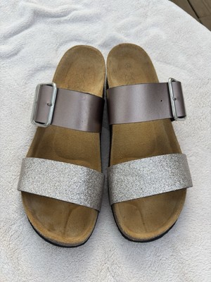 La Maison De L Espadrilles, Made In Spain, Sparkly Leather Straps, Comfort Sz 40