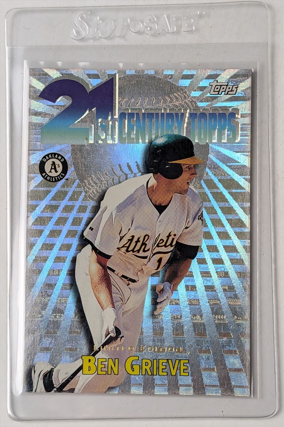 2000 Topps Limited Tiffany Ben Grieve Oakland Athletics #C1 /4000