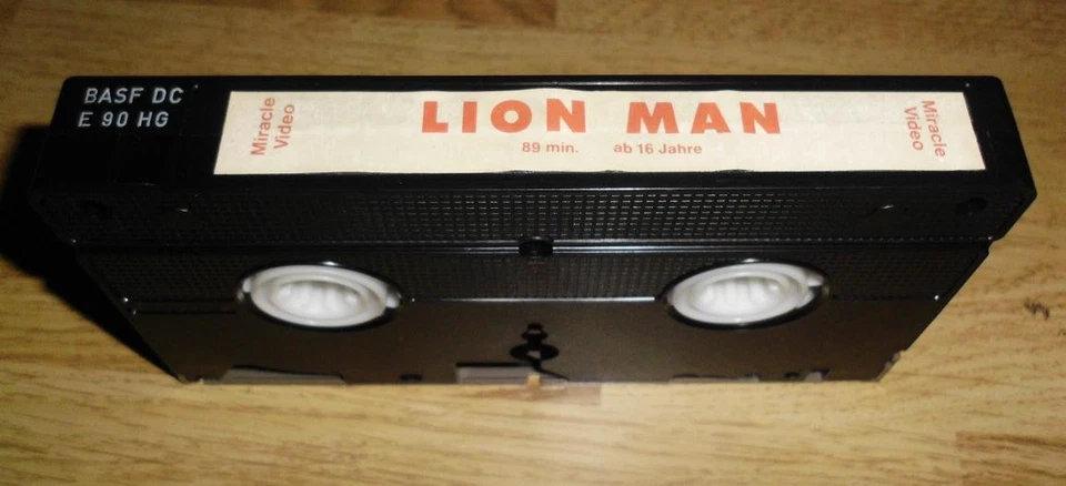 Lion Man  Miracle Video Cüneyt Arkin Türkische Eastern VHS Kleinstlabel Rarität - Bild 4 von 4