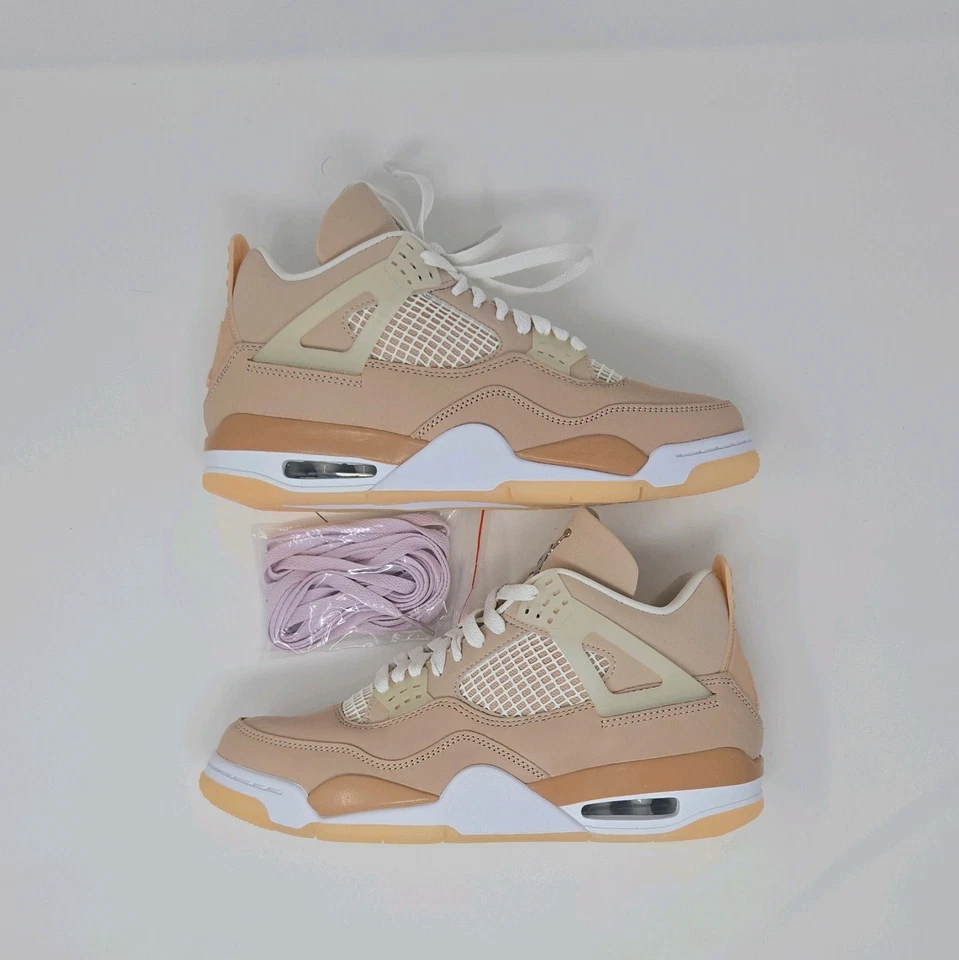 Nike Air Jordan 4 Retro Shimmer W UK 7 US 9.5 Brand New DJ0675-200 (Box Defect) - Image 2 of 4