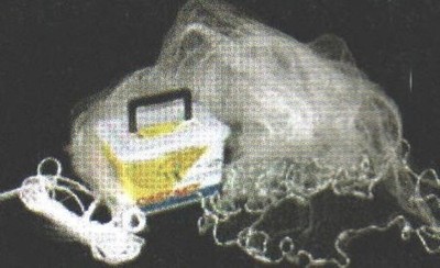 Ahi CN55 5 Ft 3/8'' Stahl Gussnetz Ube Chip Monofilamentnetz