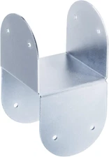 4 Pcs 4X4 Post Caps Tie Bracket,14 Gauge Post Base Steel Post Anchor Connector S